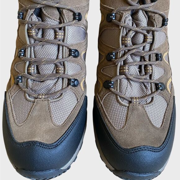 NEW Northside Snohomish Mid Waterproof Hiking Boots Men\'s Size 12 Tan Dark Honey main image 14